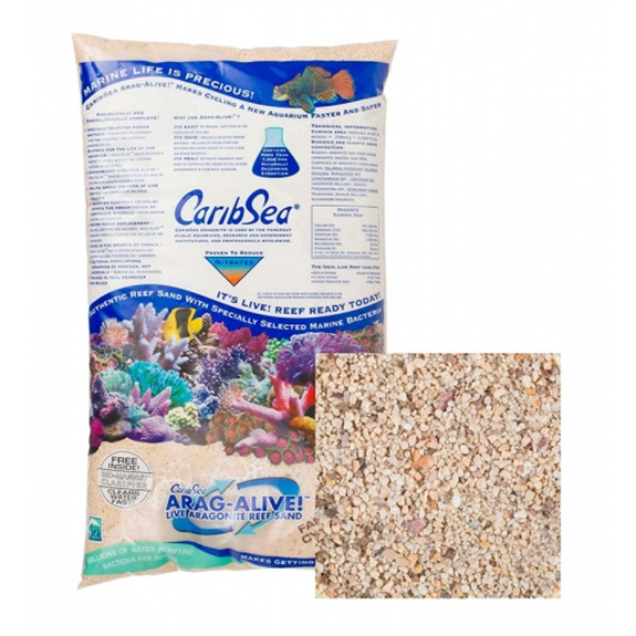 florida live sand and crushed coral substrates